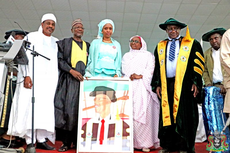 Dr Yusufu Bala Usman Fuk Honored Late Icon With A Posthumous Doctor Of Letters Honoris Causa The Abusites